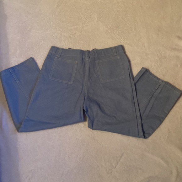 CUTE NWT BE BOP Size 14 Light Weight Capri Length Pants  55% Ramie 45% Cotton - Picture 8 of 9